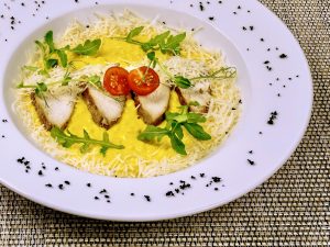 Ризотто с индейкой-гриль /300г/