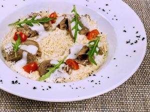 Паста "Ризони" с мясом языка и сыром "Пармезан" /260г/