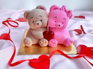 В наличии 13, 14, 15 февраля! Бенто-торт на двоих "Сладкая парочка" /два вкуса/ 400г